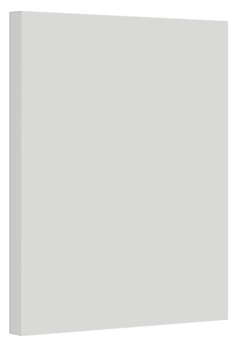 S Superfine Printing Gray Pastel Color Card Stock Paper, 67lb Cover Medium Weight Cardstock, for Arts & Crafts, Coloring, Announcements, Stationary Printing at School, Office, Home | 8.5 x 11 | 50 Sheets Per Pack - Image 1